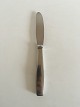 Georg Jensen 
Stainless 
'Plata' 
Spisekniv med 
langt håndtag. 
Måler 21,2 cm