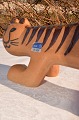 Lisa Larson  
keramik 
dyre-figur fra 
serien Afrika 
1965. Tiger af 
delvis glaseret 
lertøj, længde 
...