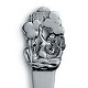 H.C. Andersen 
Eventyrbestik. 
'Den Lille 
Havfrue'. 
Børnebestik i 
sølv med motiv 
fra H.C. ...