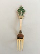 Anton Michelsen 
Christmas Fork 
1932 Gilded 
Sterling Silver 
with Enamel.
Ebba Holm 
chose the ...