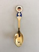 Anton Michelsen 
Christmas Spoon 
1969 Gilded 
Sterling Silver 
and Enamel
The 
advertising and 
...