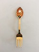 Anton Michelsen 
Christmas Fork 
1971 Gilded 
Sterling Silver 
with Enamel
The artist of 
the year ...