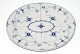 Royal Copenhagen Blue Fluted Plain, Oval dish, thick edge