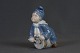 Porcelænsfigur: 
Royal 
Copenhagen, 
Dreng med 
tromme, h:10 cm