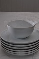 Koppel hvid, 
spise kaffestel 
fra Bing & 
Grøndahl, B&G 
porcelæn. Kgl.  
Hvid Koppel, 
Bouillonkop ...