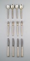 Georg Jensen 
Bernadotte, 
Complete 
4-person 
cutlery 
service. 12 
pieces.
Bernadotte was 
designed ...