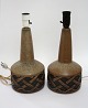 Søholm, 
Bordlamper i 
keramik. Højde 
incl. fatning 
39 cm. Største 
diameter 17 cm. 
Pris: 650 kr. 
...