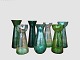 Hyacintglas i 
grønt glas 
Holmegaard/Kastrup
Varierende 
priser 
