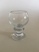 Tivoli 
Holmegaard 
Cognacglas. 10 
cm Højt. 
Design: Per 
Lütken.