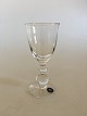 Holmegaard 
"Charlotte 
Amalie" 
Hvidvinsglas. 
16 cm H / 13 
cl. Designet af 
Per Lütken 
1980. ...