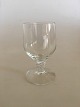 "Amager / 
Twist" 
Portvinsglas 
fra Kastrup 
Glasværk / 
Holmegaard. 8.5 
cm H. Designet 
af Jacob E. ...