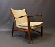 
NV45 
hvilestolen, 
designet af 
Finn Juhl i 
1945 og 
fremstillet af 
Niels Vodder i 
slutningen af 
...