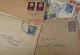 Stor samling korrespondance - breve og postkort - på esperanto fra hele verden 1936 - 1953, ...