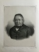 Emiluis 
Bærentzen 
(1799-1868):
Portræt af 
Præsten Eggert 
Tryde 
(1781-1860).
Litografi på 
...