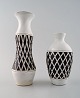 To Gabriel, 
Sverige keramik 
vaser. 
I perfekt 
stand. 
1960´erne.
Måler : 22,5 x 
8 cm. ...