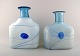 To store 
kunstglas 
vaser, designet 
af Bertil 
Vallien, 
fremstillet af 
Kosta Boda.
I perfekt ...