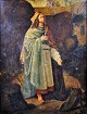 Italiensk 
kunstner (18. 
årh.)  
Religiøst 
motiv. Olie på 
masonit. 55 x 
41 cm. 
Indrammet.