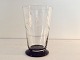 Kastrup 
Glasværk, Lis, 
VandGlas på 
sort fod, 
11,3cm høj, 
7,5cm i 
diameter 
*Perfekt stand*