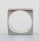 Swedish modernist silver ring. 1960 s.
