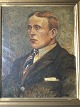 Einar Gross 
(1895-1960):
Portræt af 
Valdemar 
Joensen 1923.
Olie på 
lærred.
Sign.: Einar 
Gross ...