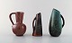 Richard 
Uhlemeyer, tysk 
keramiker.
Samling af 3 
Keramikvaser/kander, 
smuk krakeleret 
glasur i ...