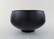 Unique Ceramics 
bowl by Birthe 
Sahl, 
Halvrimmen, 
Denmark. Black 
glaze. Late 20 
c.
Her work is 
...