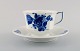 Royal Copenhagen blue flower angular large tea cup with saucer. Model number 
8501.
