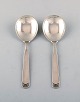 Hans Hansen silverware number 15. Sugar spoon in silver (830). Dated 1936. 
