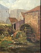 Engelsk 
kunstner (19. 
årh.): En 
vandmølle. Olie 
på lærred. 
Usigneret. 42 x 
32 cm. 
Indrammet.