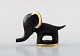 Walter Bosse, østrigsk kunstner og designer (f. 1904, d. 1974) for Herta Baller. 
"Black gold line" elefant i bronze. 1950