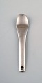 Scandinavian modernist design cutlery in stainless steel. Tea spoon, 1970
