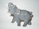 Kongelig Figur, Elefant.Dekorationsnummer 2998.1. sortering. Længde 12 cm.