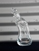 Klukflaske 
"Træt Viol", 
Klart glas med, 
massiv, klar 
kongekron prop. 
Klukflaske er 
kvadratisk i 
...