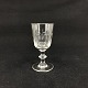 Small clear Christian the 8th white wine glass
