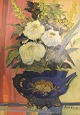 Curt Viberg 
(1908-1969), 
svensk maler. 
Opstilling med 
blomster. Olie 
på plade. 
1960'erne. 
I ...