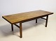 Coffee table in 
rosewood with 
checkered 
pattern, of 
danish design 
from the 1960s. 
The table is 
...