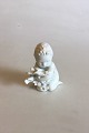Bing & Grøndahl 
Blanc de Chine 
Figur af 
Havbarn med 
tang No 2265. 
Måler 10 cm