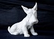 Porcelænsfigur 
i af hvid 
Terrier hund 
fra Lyngby
Produceret ved 
Porcelænsfabrikken 
...