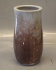 Kongelig Dansk 67 Kgl. Vase med krystalglasur 25 x 12 cm Signed VE C 127 
Valdemar Engelhart Flydeglasur
