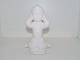 Søholm keramik, 
hvid figur 
"Ikke Høre"
Dekorationsnummer 
776.
Højde 15,0 cm.
Perfekt stand.