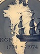 Mindeplatte fra 
1974.
KGH 1774 - 
1974
Den Kongelige 
Grønlandske 
Handel.
1. ...