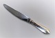 Georg Jensen. 
Sølvbestik. 
Sterling (925). 
Antik. 
Frokostkniv. 
Længde 20,3 cm. 
Der er 6 styk 
på ...