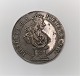 Danmark. 
Christian V.  
Piedestalkronen.
 Sølvmønt. 1 
krone 1680. 
Meget flot 
mønt.