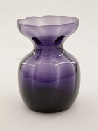 Holmegård aubergine farver hyacintglas solgt