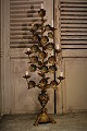 Antik Fransk 
kirkelysestage 
i forgyldt 
bronze med 
plads til 7 
stearinlys med 
en rigtig fin 
...