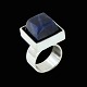 Hans Hansen. 
Sterling Silver 
Ring with Lapis 
Lazuli. 
1960sTegnet og 
udført hos Hans 
Hansen, ...