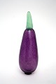 Kosta Boda, Sweden, Frutteria, Glasfrugter designet af Gunnel Sahlin i 1990'erne. Aubergine. ...
