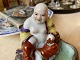 Lille kinesisk, smilende Buddha / Budai /porcelænsfigur - happy Buddha DKK 750