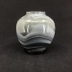 Grey marble glass vase from Fyens Glasværk
