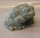 20116-1 RC Frog 
11 x 19 x 16 
cm, Knud Kyhn 
December 1926 
Jadegreen Royal 
Copenhagen 
Stoneware. ...